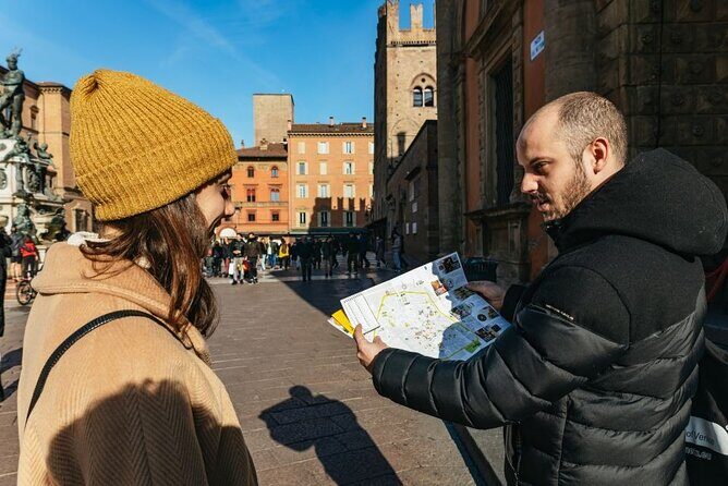 Bologna Food Tasting box- Audio Guided Tour with Food Tasting - What You Actually Get: 7 Vouchers, QR Audio, and a Route to 11 Sights