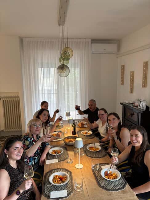 Bologna: In-Home Italian Pasta Making Workshop with Wine - Aperitivo pizza, then the evening shifts into cooking mode