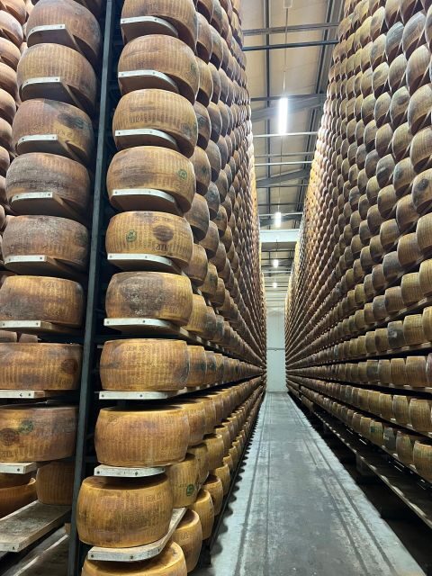 Bologna:Ferrari, Parmigiano, Balsamic Day Trip w/Light Lunch - The Parmigiano Reggiano Cheese Factory: More Than a Tasting Stop
