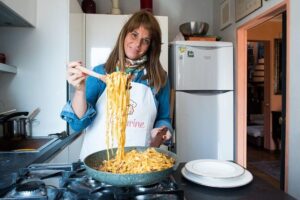 Pasta Making Class: Tagliatelle & Bolognese Sauce - The local-home setting and your Cesarina instructor